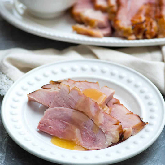 Baked Pullman Ham in Pineapple Sauce