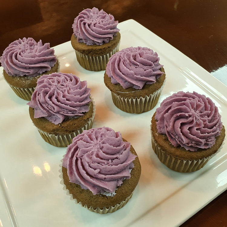 Ube Cup Cake (1 Dozen)