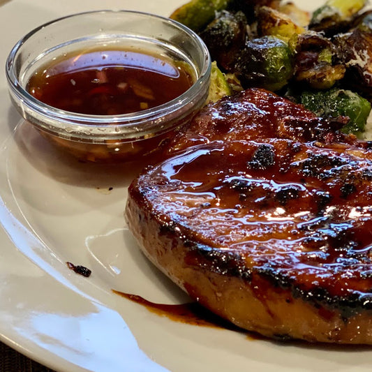 Grilled Pork Chop with Finadene