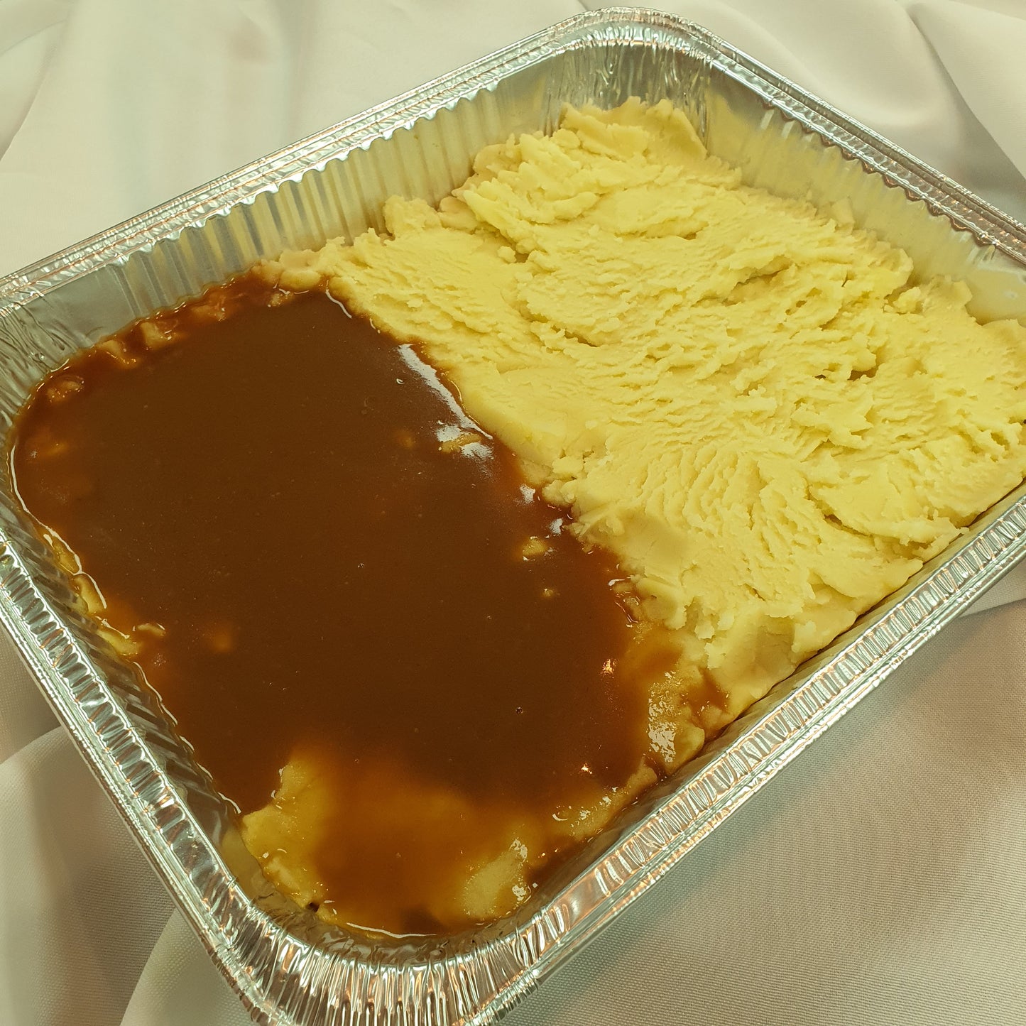 Mashed Potatoes with Gravy